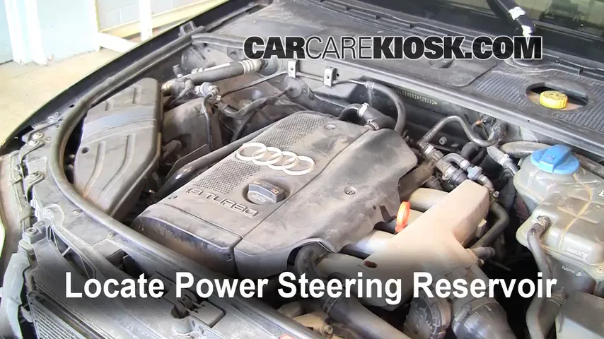 2002 Audi A4 Quattro 1.8L 4 Cyl. Turbo Power Steering Fluid